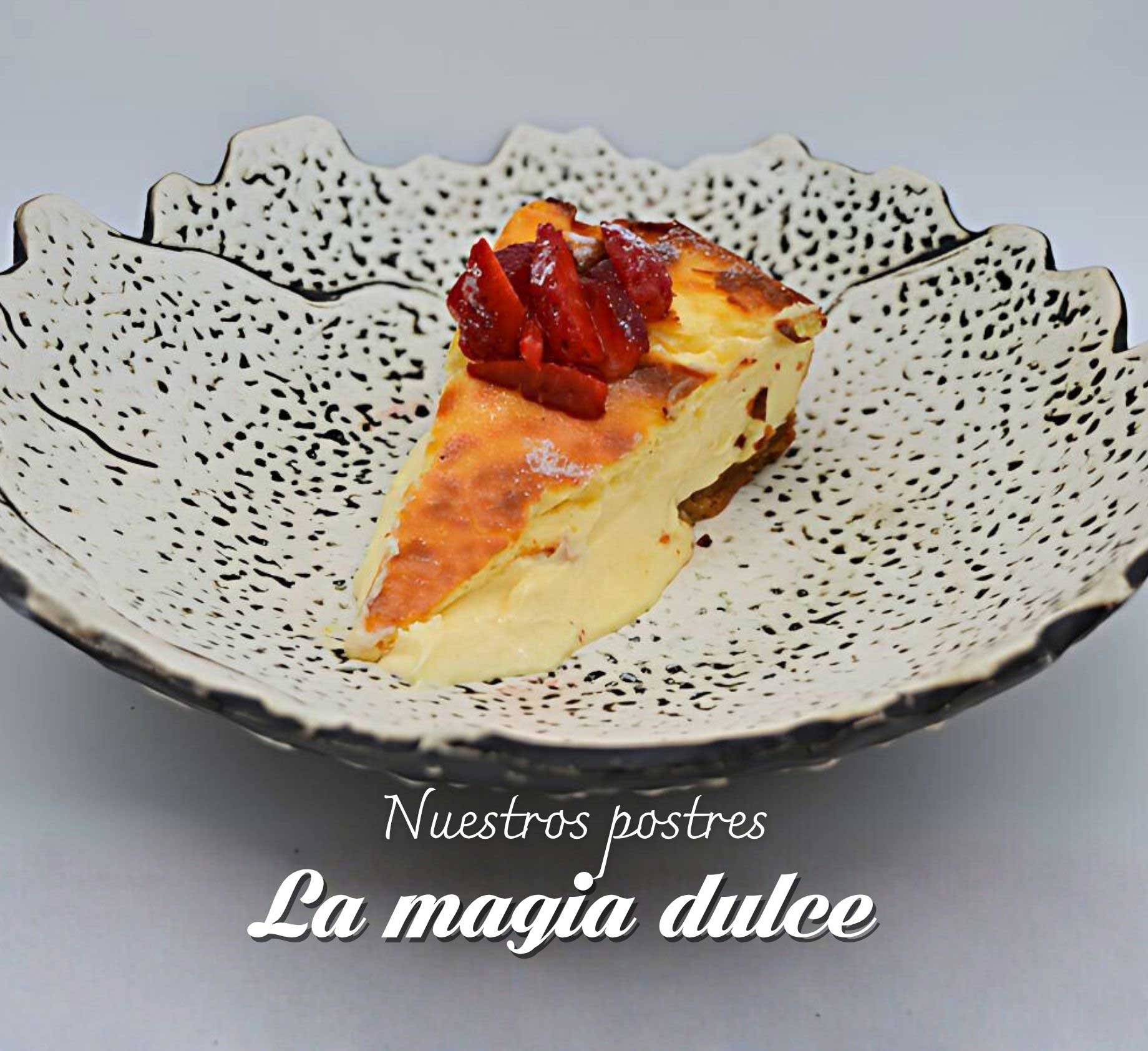 Postres caseros y de calidad en restaurante de Lugo