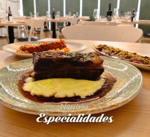 Especialidades de la carta A Laxa