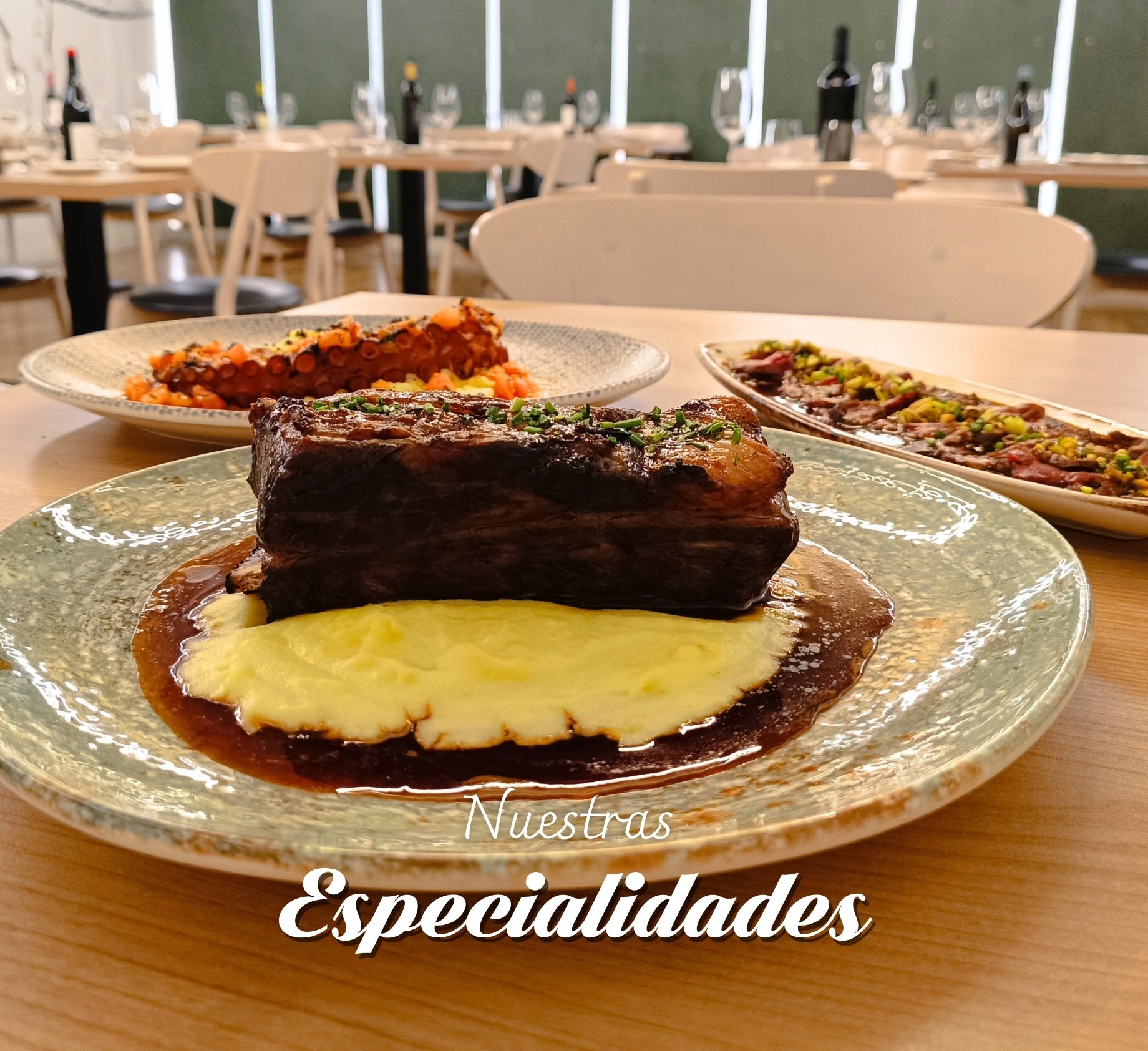 Especialidades de la carta A Laxa